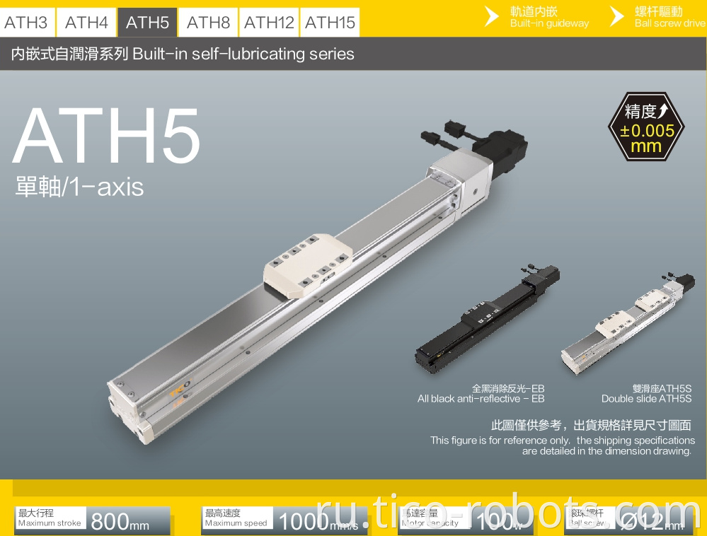 belt driven linear actuator